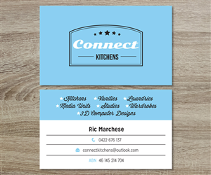 Design de Carte de Visite par MessyDesk pour Connect Kitchens | Design : #4094674