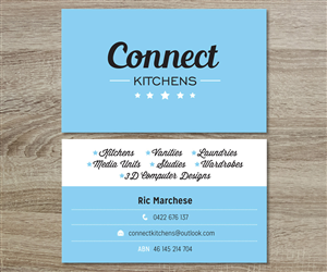 Design de Carte de Visite par MessyDesk pour Connect Kitchens | Design : #4094698