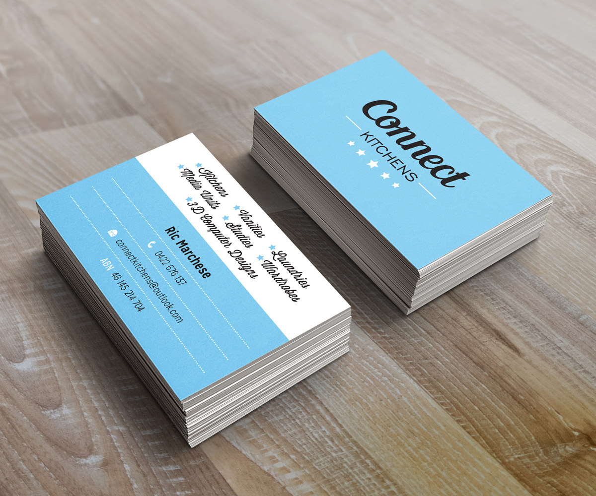 Design de Carte de Visite par MessyDesk pour Connect Kitchens | Design #4094699
