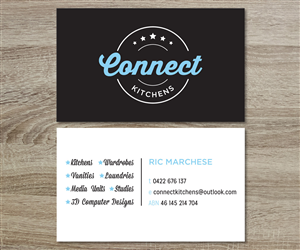 Design de Carte de Visite par MessyDesk pour Connect Kitchens | Design : #4102028
