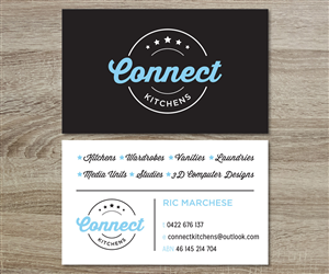 Design de Carte de Visite par MessyDesk pour Connect Kitchens | Design : #4102032