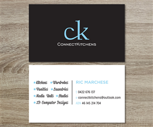 Design de Carte de Visite par MessyDesk pour Connect Kitchens | Design : #4113407