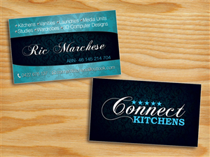Visitenkarten-Design von alessandroevge für Connect Kitchens | Design: #4085531