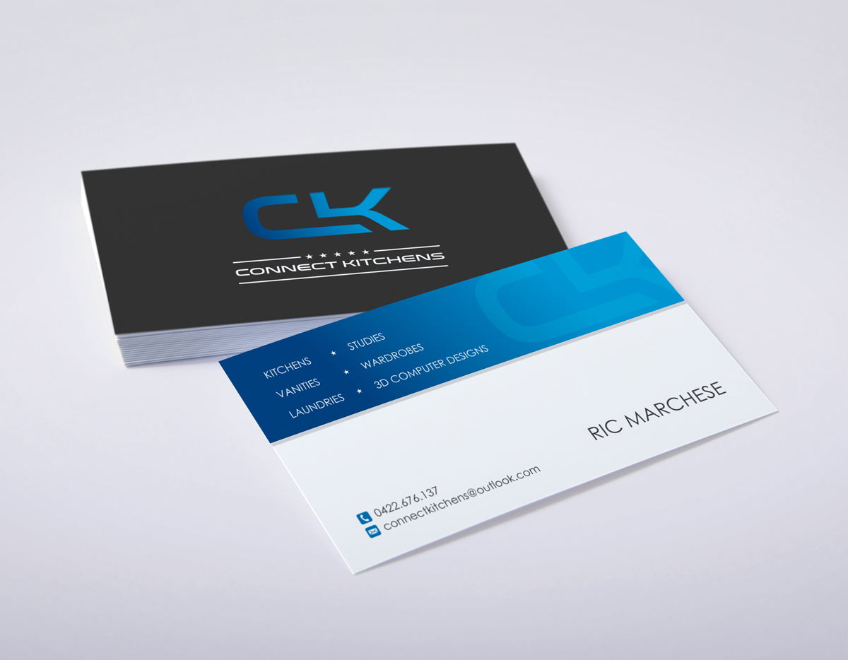 Business Card Design by logodentity for Connect Kitchens | Design #4115204
