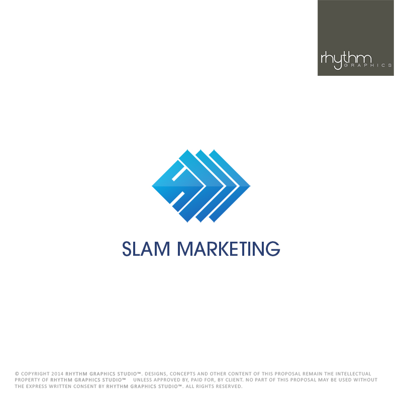Logo Design by RhythmGraphics for Slam Marketing Ltd. | Design #4085151