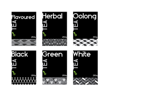 Bespoke Tea range - labels for a range of teas.  | Label Design by lavinia