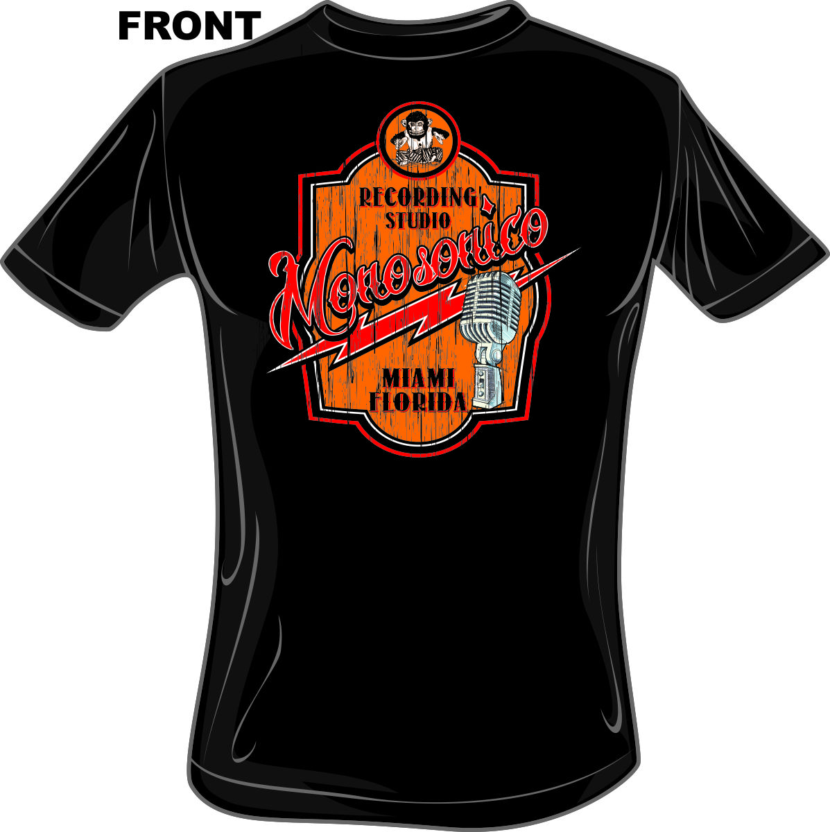 T-shirt Design by Vrbadesigns for Monosonico | Design #1154972