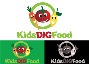 Logo Design by Katala for Kids Dig Food | Design: #1147051