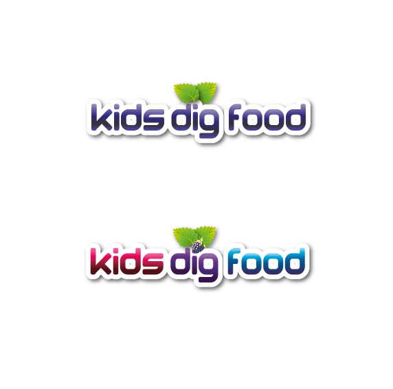 Logo Design by DUAL DESIGNER for Kids Dig Food | Design #1132299