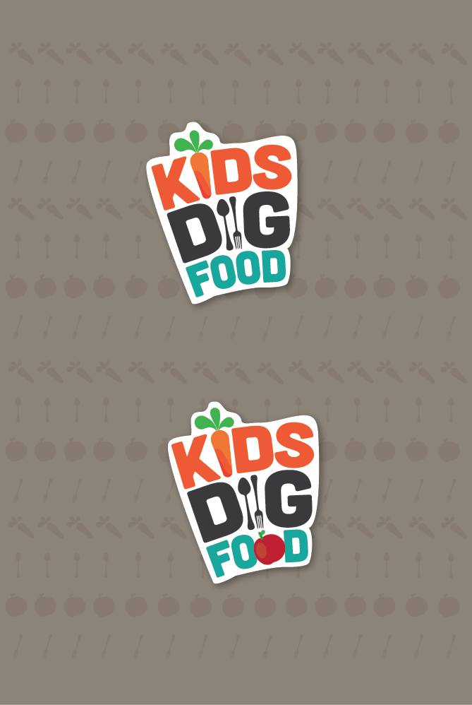 Logo-Design von hellokwillis für Kids Dig Food | Design #1159855