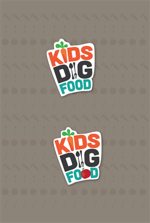 Logo Design by hellokwillis for Kids Dig Food | Design: #1159855