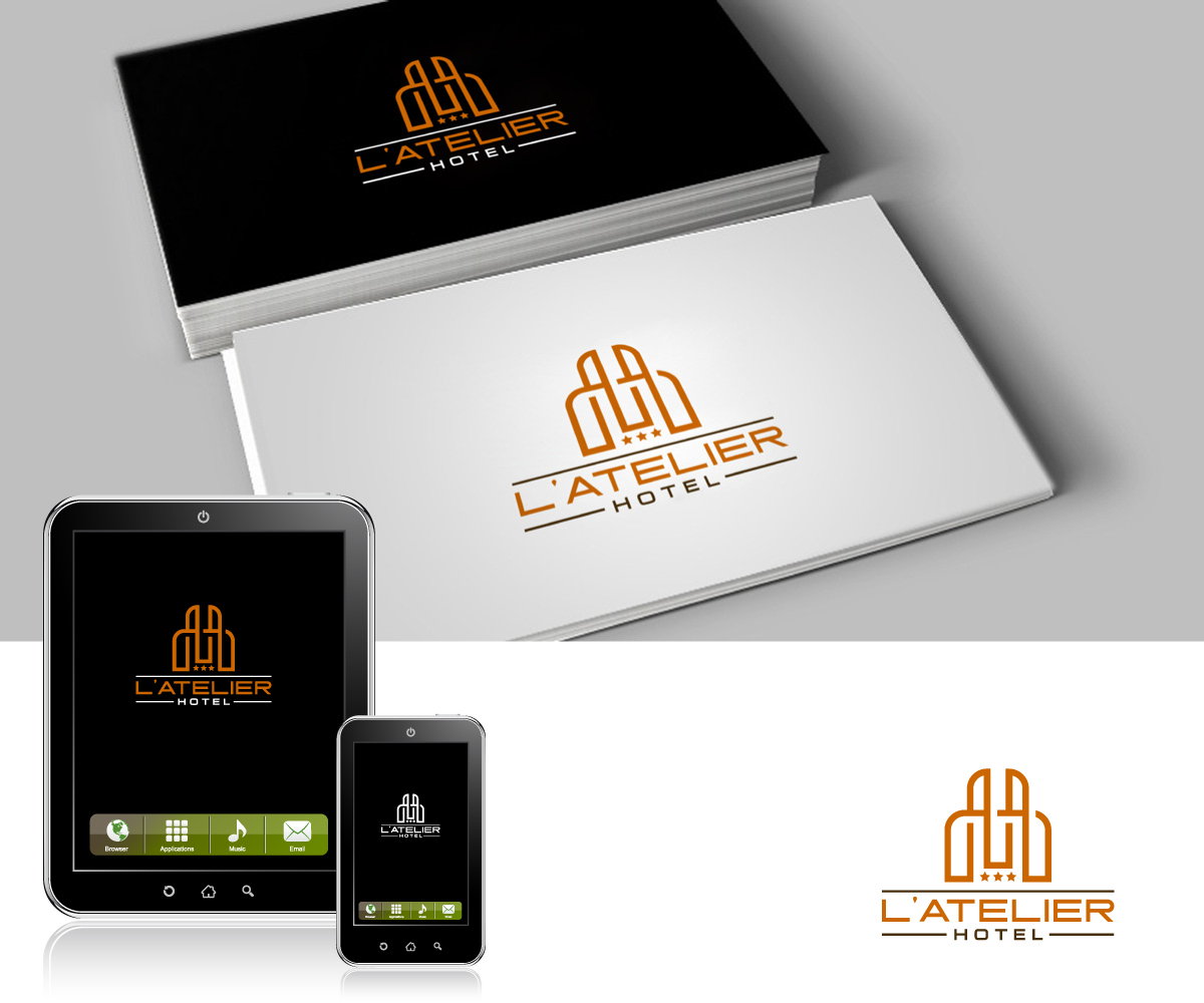 Logo Design by dharlan for Hôtel de l'Atelier | Design #4091886