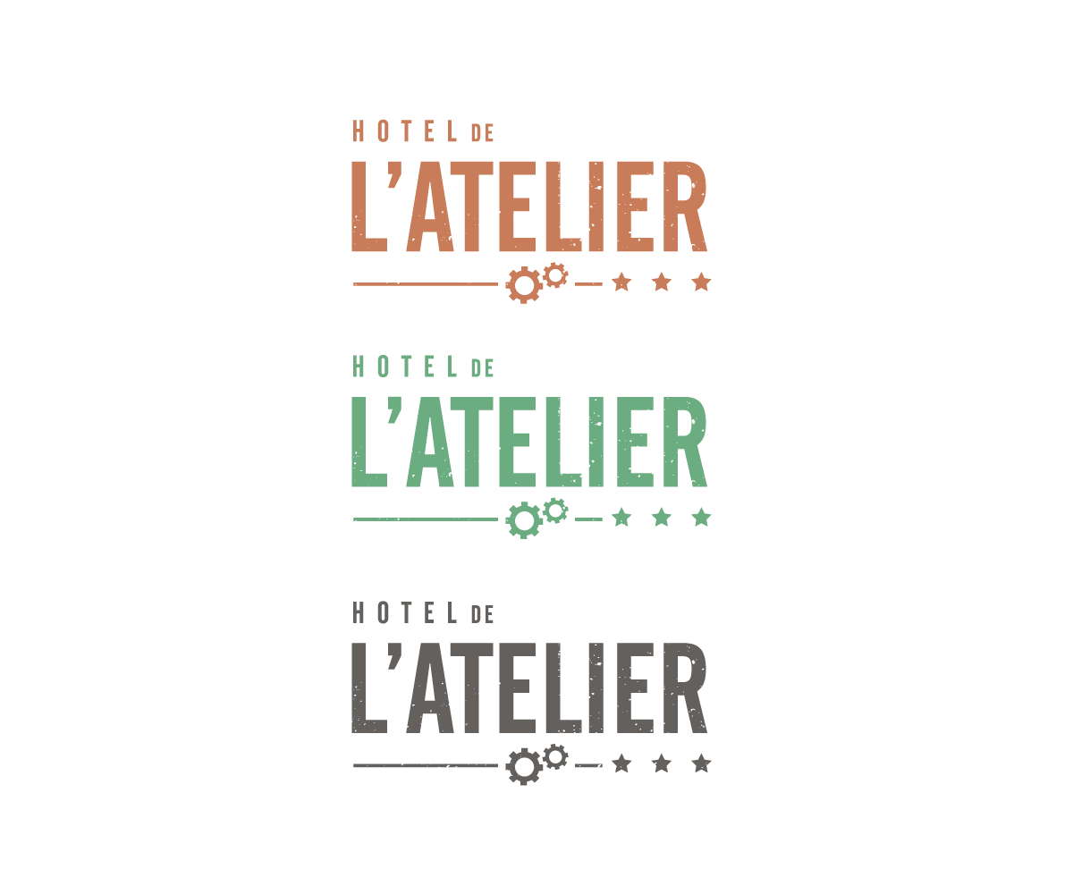 Logo Design by Luc1ano for Hôtel de l'Atelier | Design #4155992