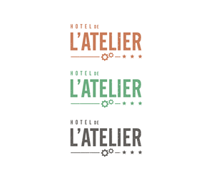 Logo Design by Luc1ano for Hôtel de l'Atelier | Design: #4155992