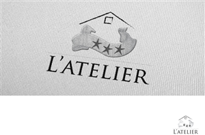 Logo Design by  Ade for Hôtel de l'Atelier | Design: #4088224