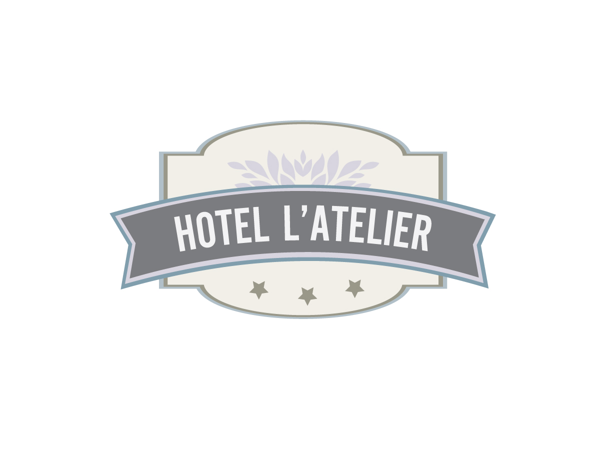 Logo Design by el. for Hôtel de l'Atelier | Design #4125798