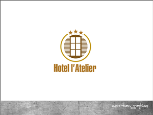 Logo Design by vladst2004 for Hôtel de l'Atelier | Design: #4124663
