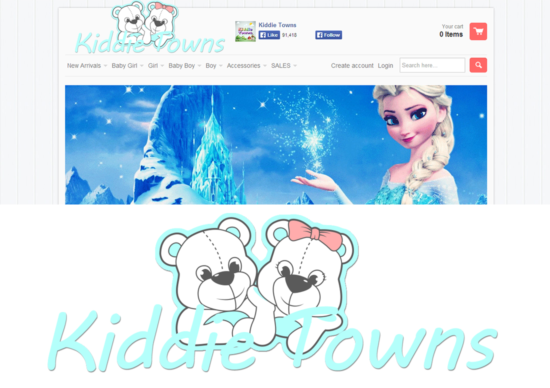 Logo Design by skewness888 for Kiddie Towns PLT | Design #4159608