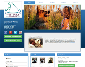 Diseño Web por PRAMIX para Westbury Veterinary Clinic | Diseño: #4096278