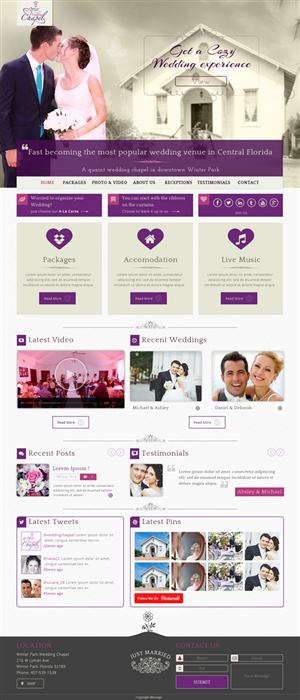 Wordpress Design by Pixie Vyn for this project | Design: #4174711