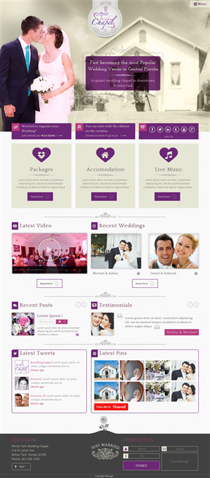 Wordpress Design by Pixie Vyn for this project | Design: #4188168