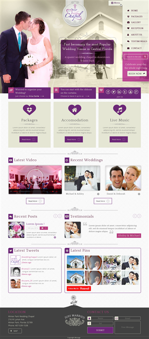 Wordpress Design by Pixie Vyn for this project | Design: #4188184