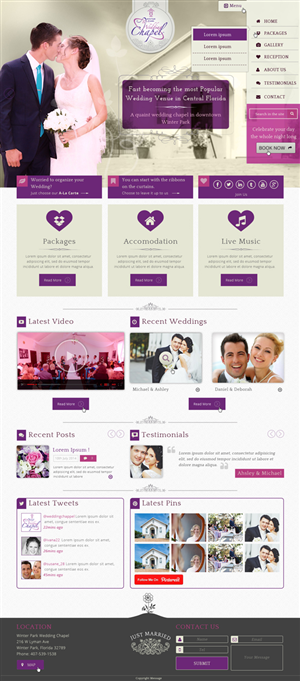Wordpress Design by Pixie Vyn for this project | Design #4188194