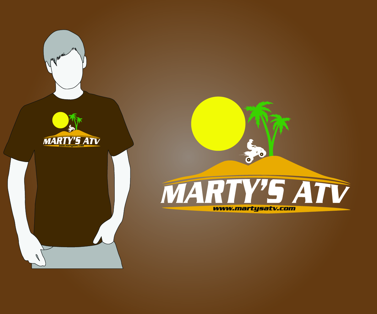 Diseño de Camiseta por iamwiki para Marty''s ATV Oasis LLC | Diseño #4109908