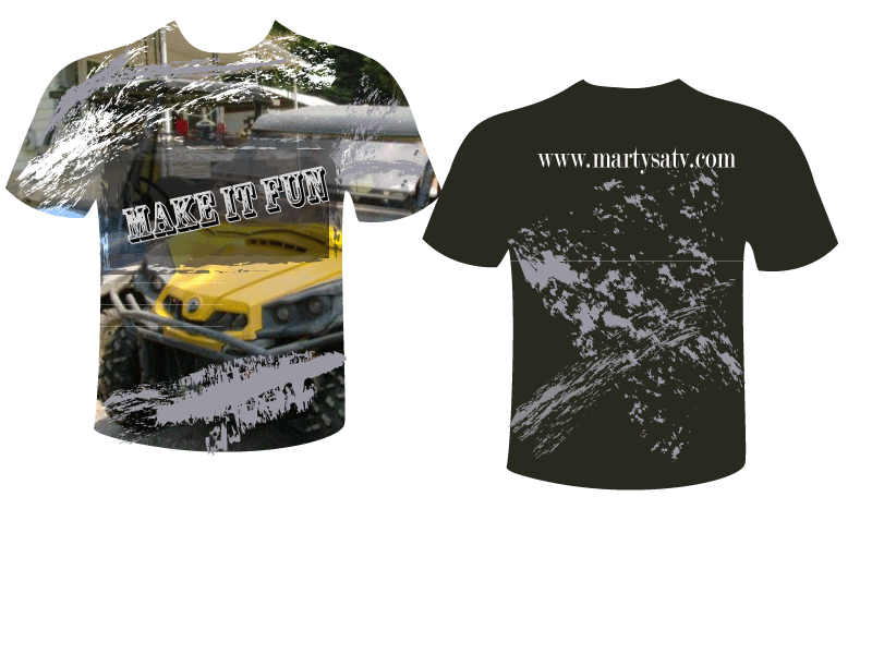 T-shirt Design by lana for Marty''s ATV Oasis LLC | Design #4145739