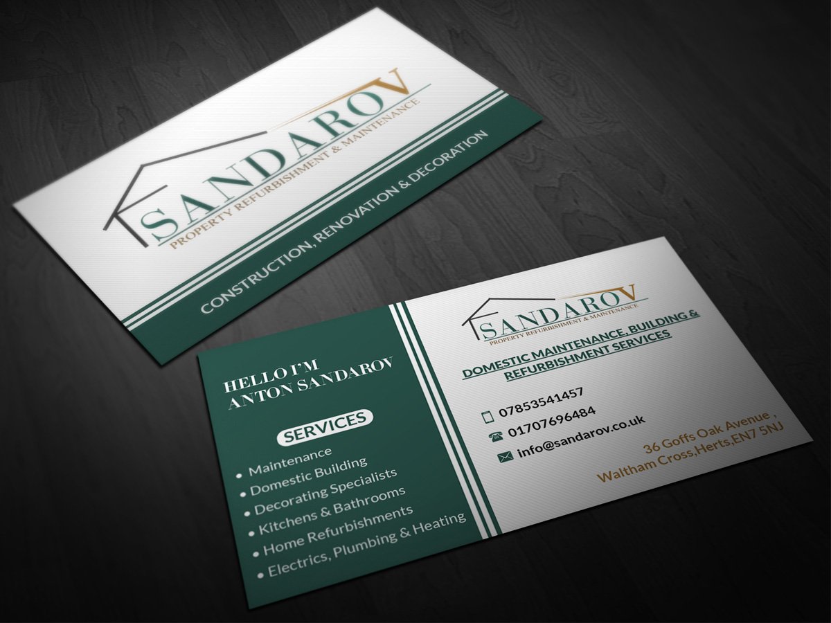 Business Card Design by Pointless Pixels India for this project | Design #4091179