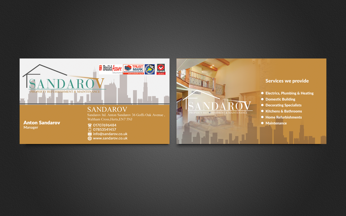 Business Card Design by WebixBD for this project | Design #4095656