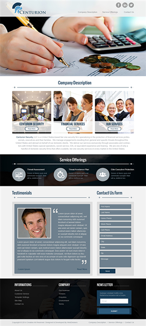 Web Design by web deskers for this project | Design #4134512