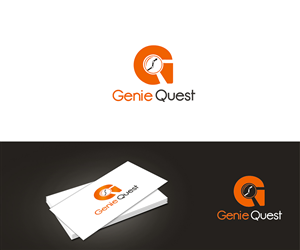 Genie Quest | Logo Design by Vishak vasu
