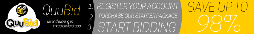 Banner Ad Design by JamesJohnsonW for QuuBid, LLC. | Design #4108486