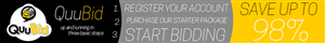Banner Ad Design by JamesJohnsonW for QuuBid, LLC. | Design #4108486