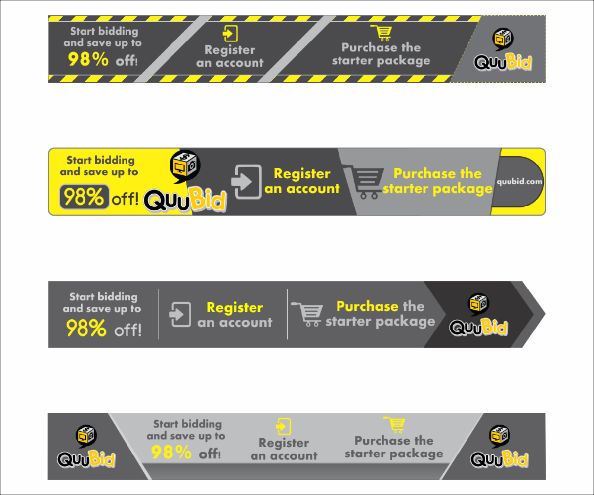 Diseño De Banner Publicitario por premnice para QuuBid, LLC. | Diseño #4149840