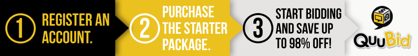 Banner-Design von Raquel Segal für QuuBid, LLC. | Design #4132164