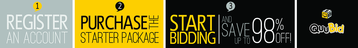 Banner-Design von Motus Design Studio für QuuBid, LLC. | Design #4146312