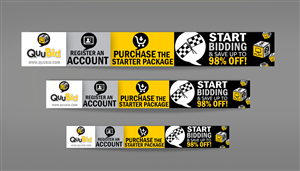Diseño De Banner Publicitario por Pentool para QuuBid, LLC. | Diseño: #4120285