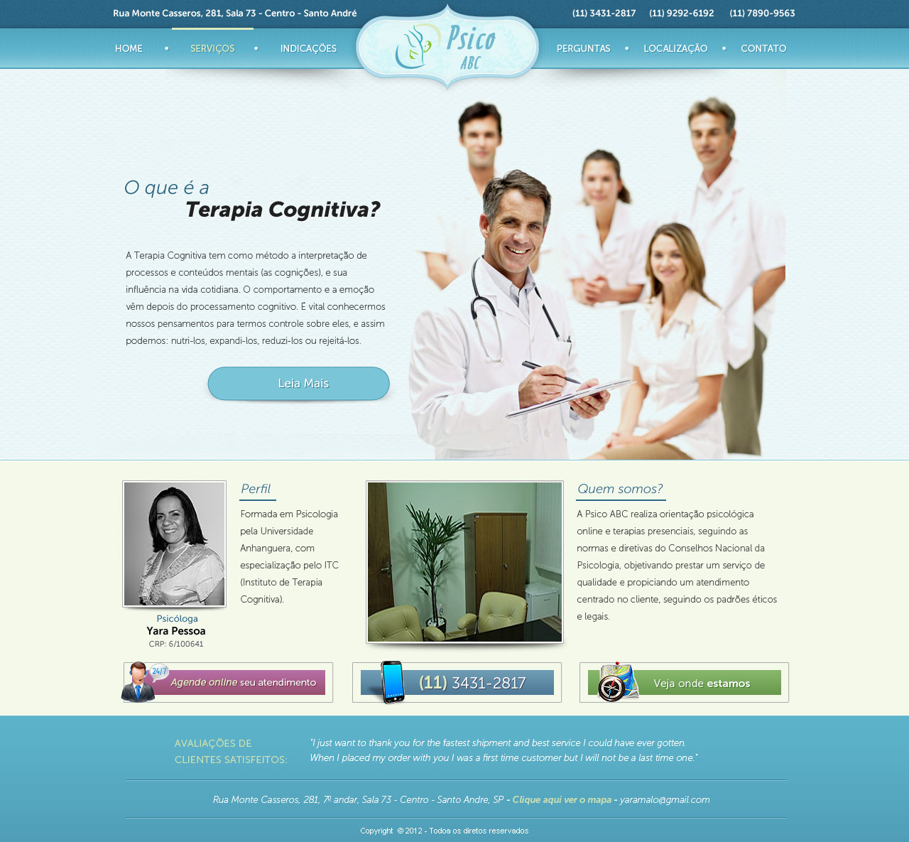 Web-Design von Daniel Matusiak für Psico ABC | Design #1158060