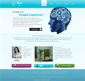 Web Design by Daniel Matusiak for Psico ABC | Design: #1161973