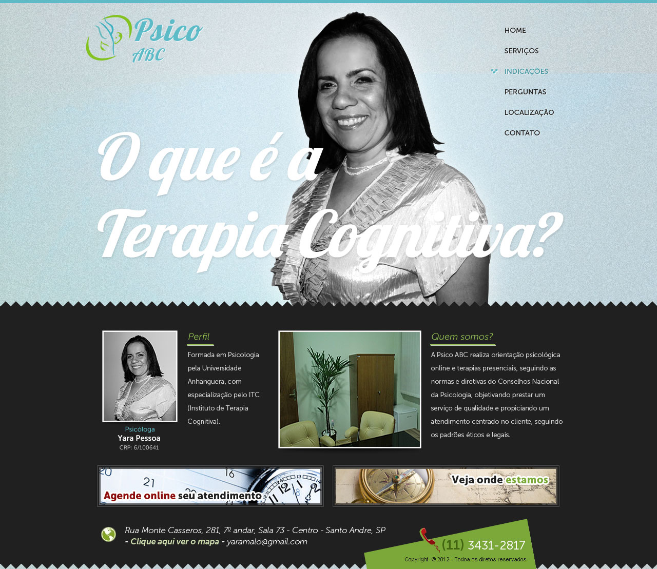 Web Design by Daniel Matusiak for Psico ABC | Design #1163284