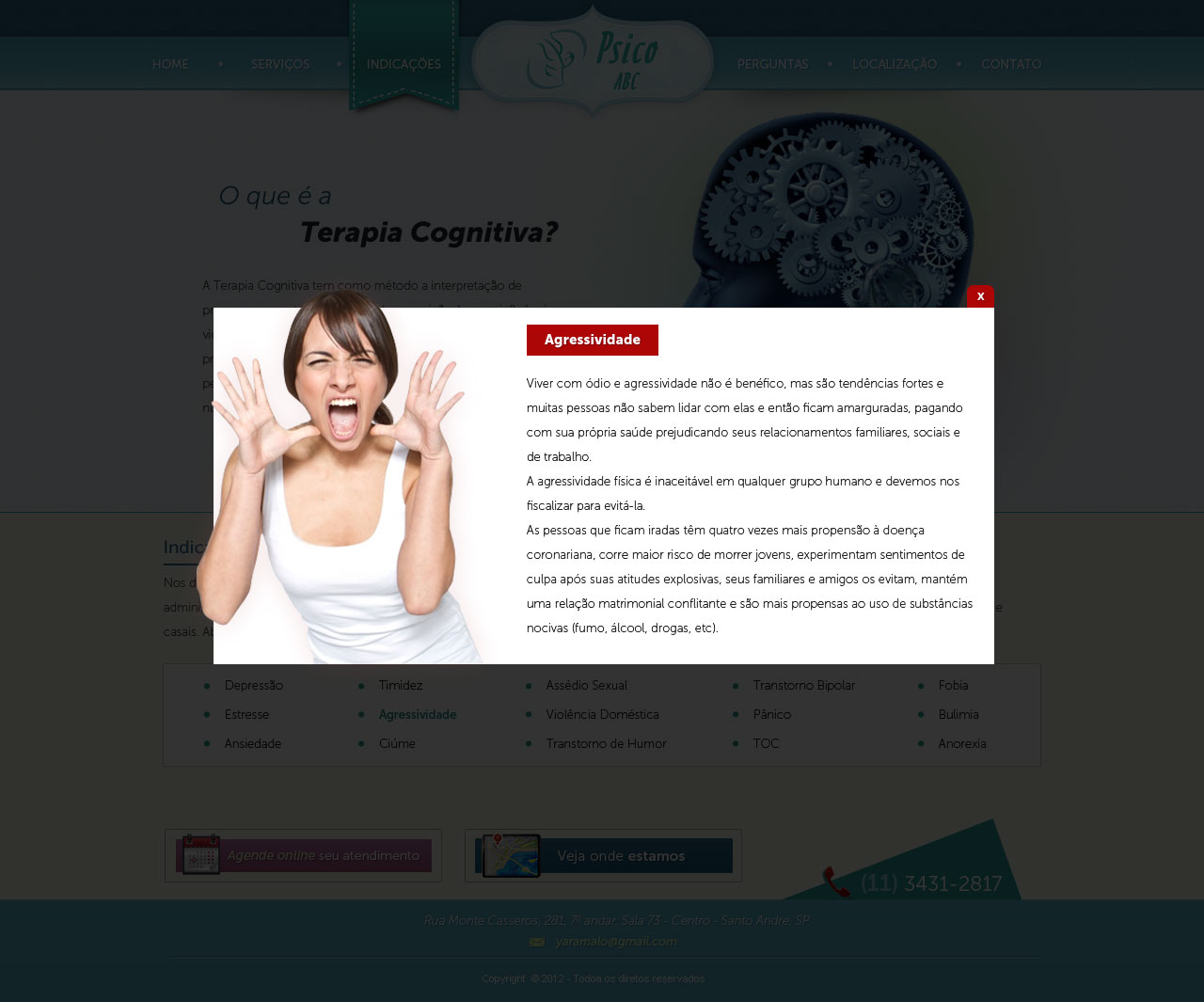 Web Design by Daniel Matusiak for Psico ABC | Design #1173006