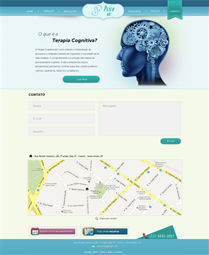 Web Design by Daniel Matusiak for Psico ABC | Design: #1181653