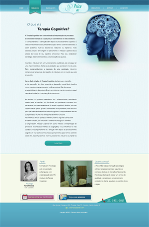 Web Design par Daniel Matusiak pour Psico ABC | Design : #1181831