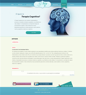 Web Design by Daniel Matusiak for Psico ABC | Design: #1201068