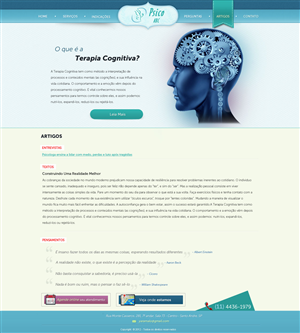 Web Design par Daniel Matusiak pour Psico ABC | Design : #1203769