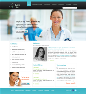 Web Design by pb for Psico ABC | Design: #1136586