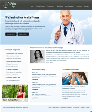 Web Design by pb for Psico ABC | Design: #1136591