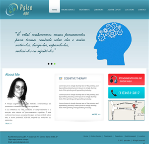 Web Design by pb for Psico ABC | Design: #1150587